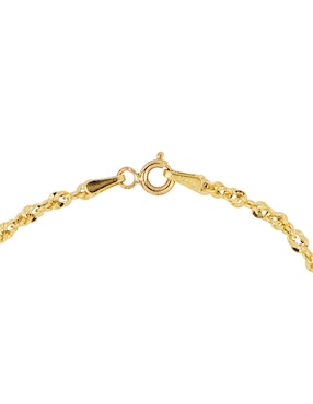 Pulsera Dinasti de oro amarillo 14 k con acabado pulido