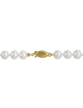 Pulsera Julianna B de oro amarillo con perla 14 k