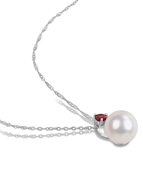 Collar Julianna B de oro blanco 14 K