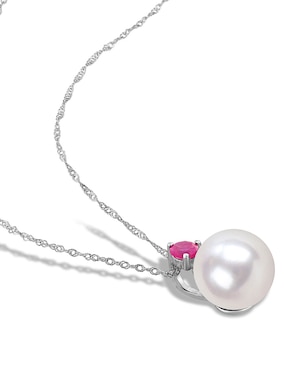 Collar Julianna B de oro blanco 14 K