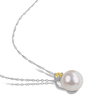Collar Julianna B de oro blanco 14 K