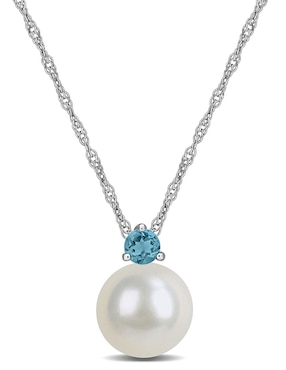Collar Julianna B de oro blanco 14 K