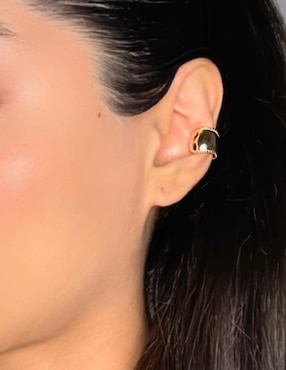Aretes Aretize de plata P 925 con acabado baño de oro