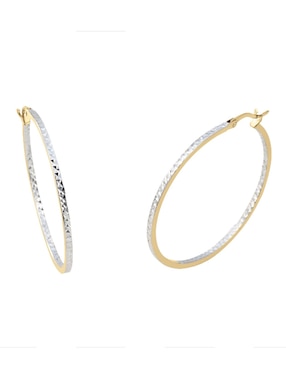 Arracadas Cristal Joyas de oro