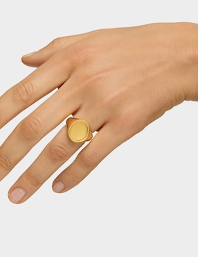Anillo ovalado Tous Basics P 925 de plata brillante