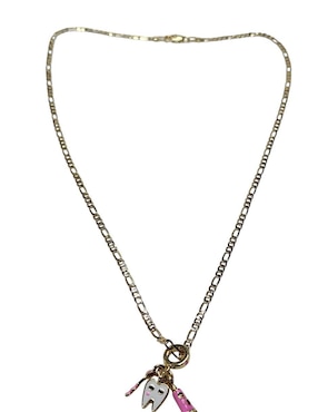 Collar Limerence By Claudia Herrera Dentista de oro laminado 14 K