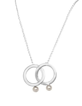 Collar con dije Teresa Díaz Joyería Mexicana de plata P 925