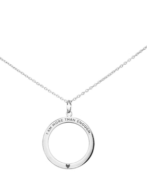 Collar con dije Teresa Díaz Joyería Mexicana Empowerment & Self-Love de plata P 925