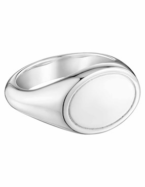 Anillo ovalado Tous Basics P 925 de plata brillante