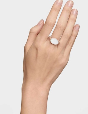 Anillo ovalado Tous Basics P 925 de plata brillante