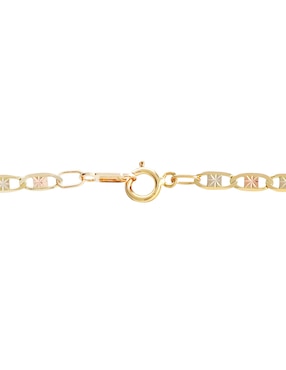 Collar D Cadena de oro 14 K