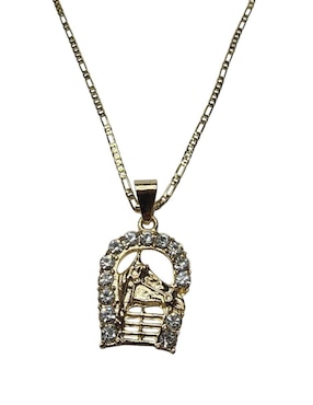 Collar de caballo Limerence By Claudia Herrera Equinos de oro laminado 14 K