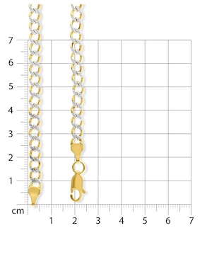 Gargantilla Joyerías Bizzarro de oro 14 K