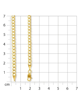 Gargantilla Joyerías Bizzarro de oro 14 K