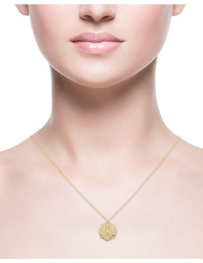 Dije Joyerías Bizzarro virgen de guadalupe de oro amarillo 14 K