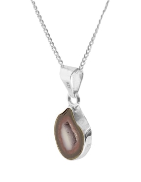 Collar con dije Teresa Díaz Joyería Mexicana Destellos de plata P 925