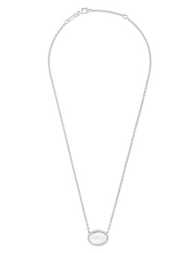 Collar ovalado Tous Mamá de plata P 925