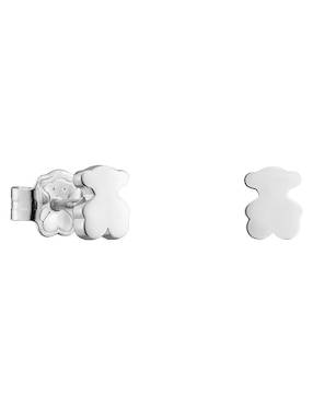 Aretes de oso Oso Tous de plata P 925 con acabado brillante