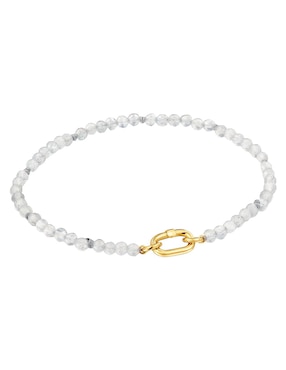 Pulsera Tous de oro 18 K Hold Oval con acabado pulido