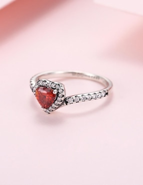 Anillo de corazón Moonberry Eternity Moments P 925 de plata zirconia cúbica brillante