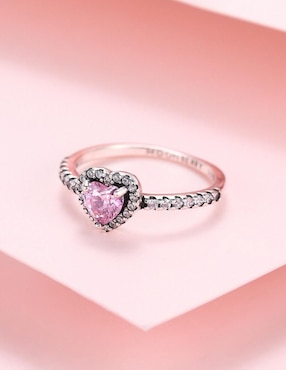Anillo de corazón Moonberry Eternity Moments P 925 de plata zirconia cúbica brillante