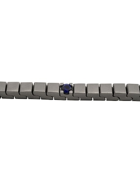 Pulsera Mjj Brilliant Inc de oro 14 K con acabado pulido