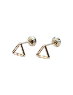 Broqueles triangulares Mardía de oro