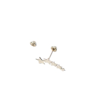 Set de aretes de estrella Mardía de oro