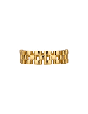Anillo Dinasti 14 k de oro amarillo pulido