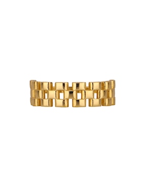 Anillo Dinasti 14 k de oro amarillo pulido