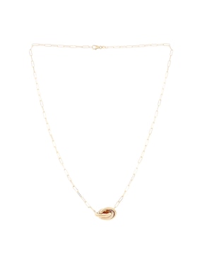 Collar Unoaerre de oro amarillo 14 K