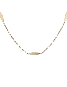 Collar Unoaerre de oro 14 K