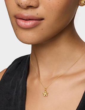 Dije de flor Tous daisy de oro amarillo 18 K