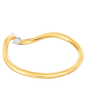 Anillo con gema Tous Daisy 18 k de oro amarillo diamante brillante