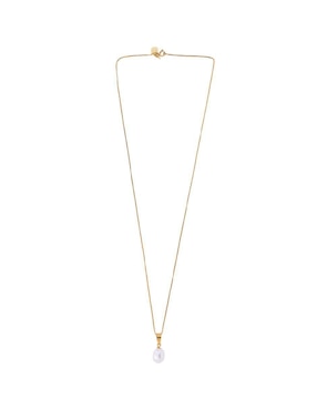 Collar con dije ovalado Teresa Díaz Joyería Mexicana de plata P 925