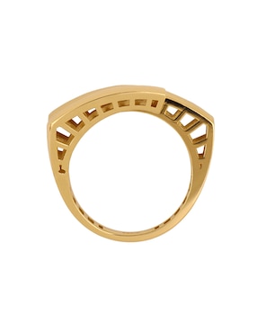 Anillo Dinasti 14 k de oro amarillo pulido