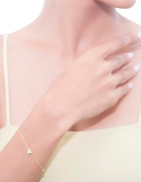 Pulsera Riccardo Orsato de oro 14 K con acabado brillante