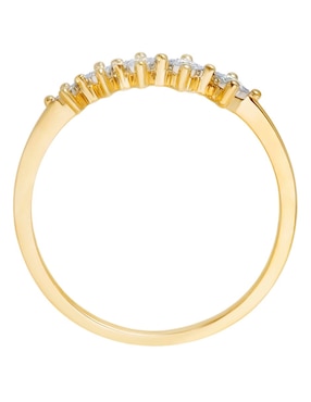 Anillo Riccardo Orsato 14 k de oro diamante pavé