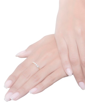 Anillo Riccardo Orsato 14 k de oro diamante pavé