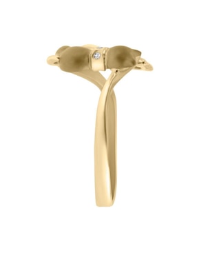 Anillo de gato Fianelli Erol 14 k de oro diamante brillante