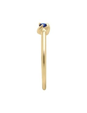 Anillo Fascinare Rady 14 k de oro zafiro brillante