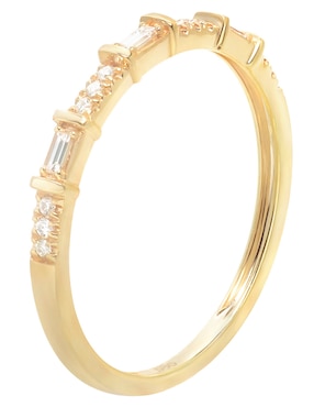 Anillo Riccardo Orsato 14 k de oro diamante pavé