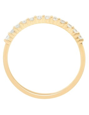 Anillo Riccardo Orsato 14 k de oro diamante pavé