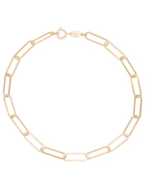 Pulsera Sini de oro 14 k con acabado pulido