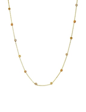 Collar Mancini de oro 10 K
