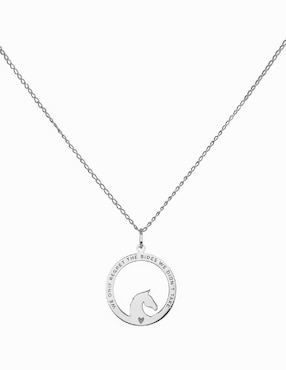 Collar con dije Teresa Díaz Joyería Mexicana de plata P 925