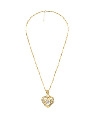 Collar con dije de corazón Unlimited By Ob 18 K
