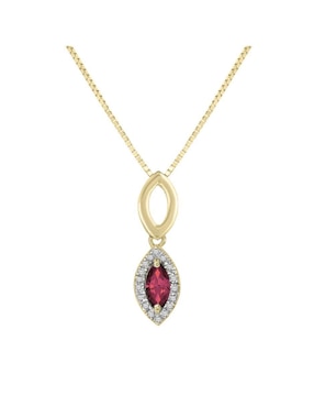 Colgante Y Dije ovalada Fascinare aucelloro de oro 14 K