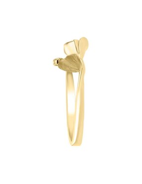 Anillo de flor Fianelli Irfan 14 k de oro diamante brillante