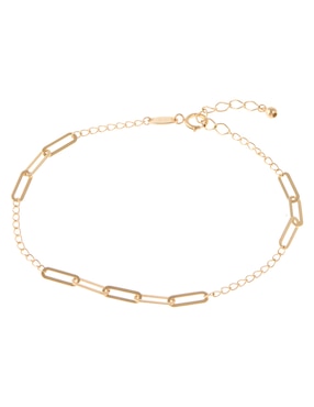 Pulsera Sini de oro 14 K con acabado brillante
